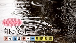タイカルチャー基礎知識:雨季の過ごし方