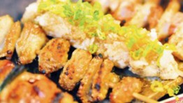 今月のお勧めプロモーション-焼き鳥5本+生ビールが100Bに!?
