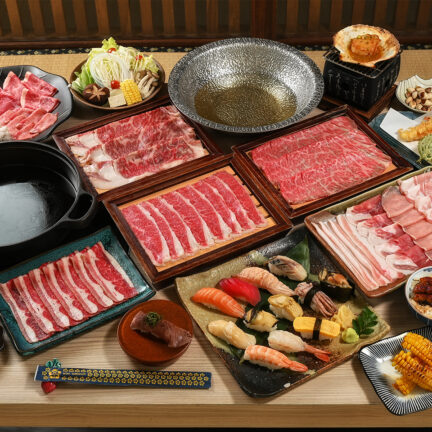 金しゃぶすき焼き