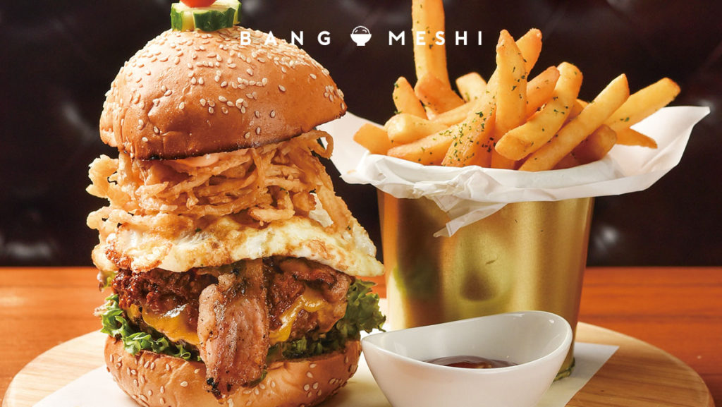 かぶりついて噛み締めたいモンスター級バーガー！