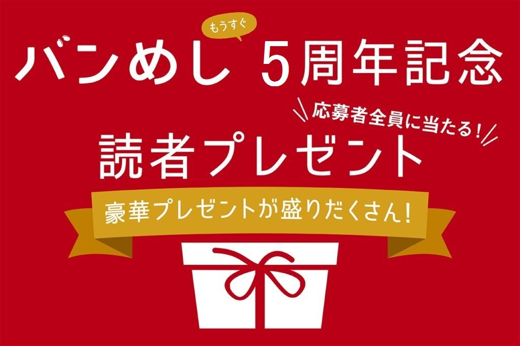 応募者全員に当たる！読者プレゼント