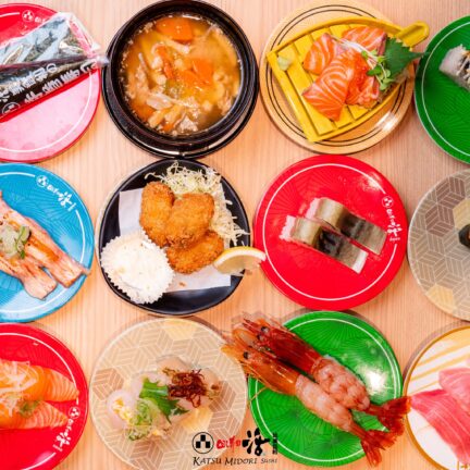 回転寿司　活美登利