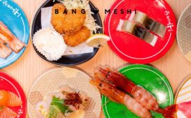 [バンコクの新規開店レストラン] 回転寿司　活美登利